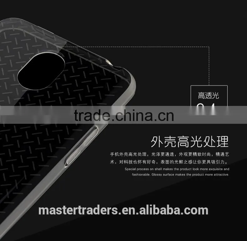 ROCK 0.7MM Ultra Thin Clear Soft TPU Protective Back Cover Case For Meilan Note MT-2913