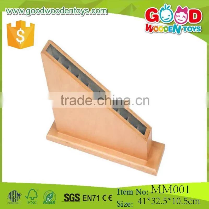 Montessori Materials/Preschool Montessori Wooden Toy for Kids/Educational Montessori Toys Rack for Red Rods