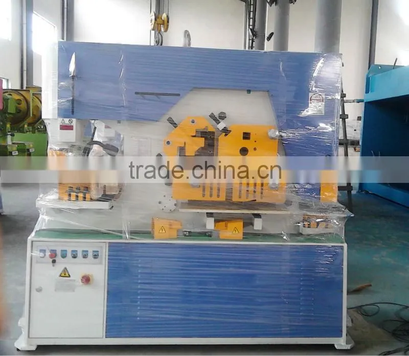 Q35Y-16 hydraulic ironworker for channel steel shearing and I steel cutting