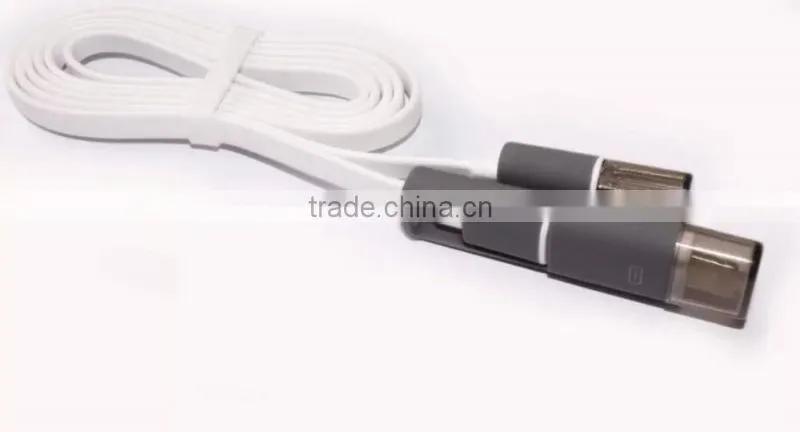Wholesale alibaba 2 in 1 charge cable for iPhone 6