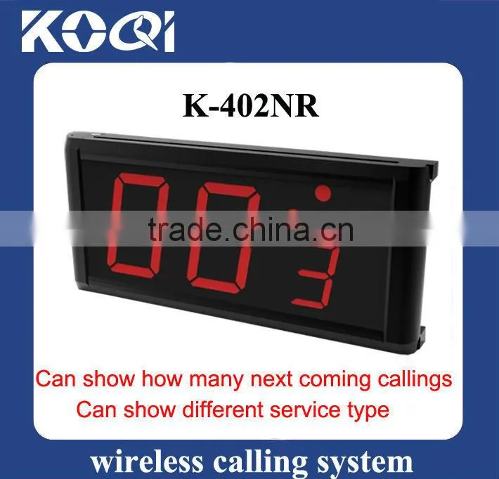 Lift calling paging for building site can show how many next coming calling