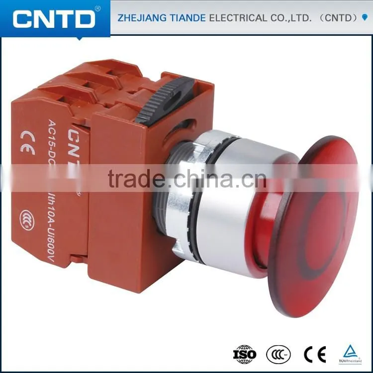 CNTD Brand 12 volt Mini Waterproof Push Button Switch for kitchen hood (C2PIM4)