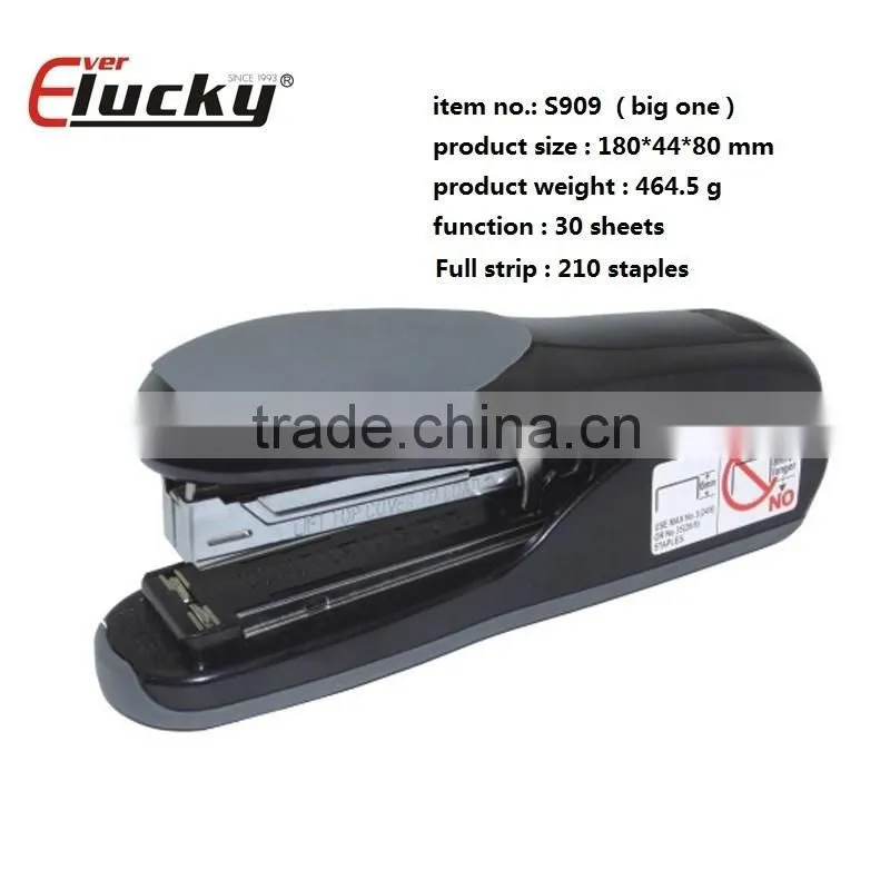 Flat Clinch power saving stapler with 25 sheets