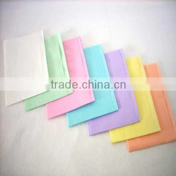 Free samples different kinds waterproof disposable patient dental bib