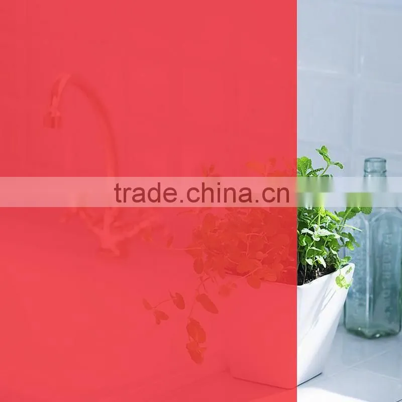 China Supplier colorful sun heat protection stained window glass film