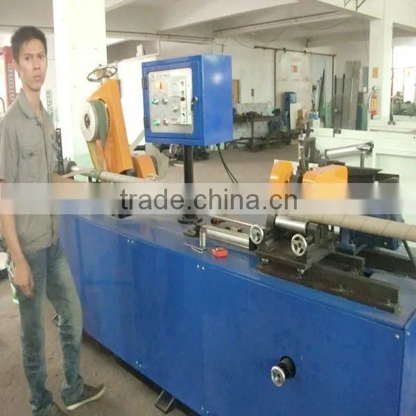 Leading paper tube winding machine