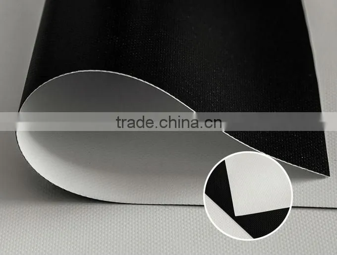 Heytex advertising black back banner pvc