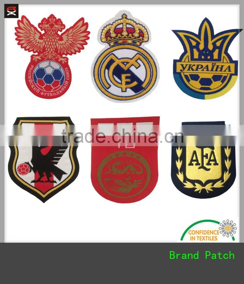 Football Jersey clothing woven patches