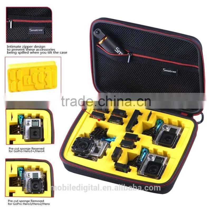 Smatree SmaCase G260sw-Medium Large GoPro Case for Gopro Hero4