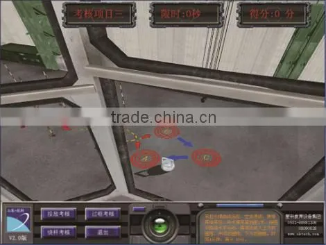 Virtual simulation software,Bridge Crane simulator Training and Exam System
