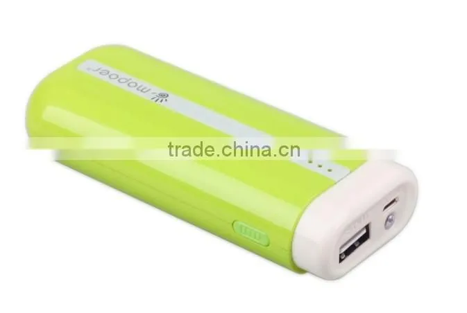 Hot Selling portable mobile cellphone USB power bank 4000mAh mobile battery charger