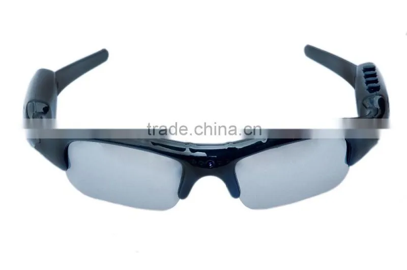 Stereo bluetooth mp3 sunglasses with video camera 1280*720 TF card