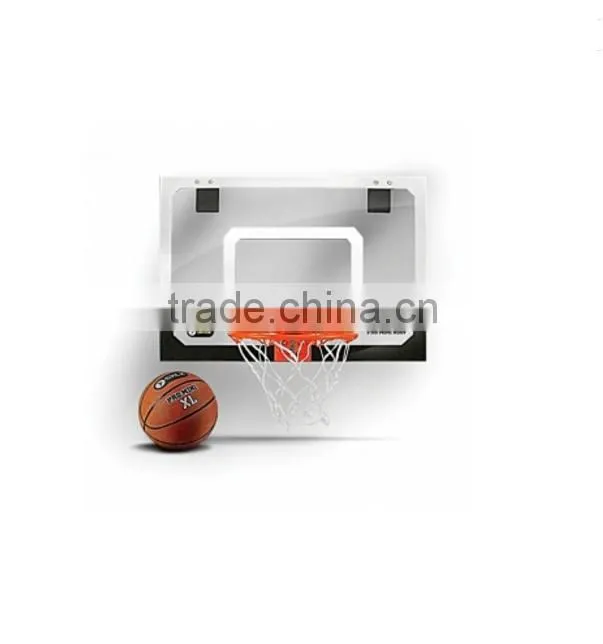 2016 New metal rim backboard basketball set hanging wall basketball game equipment for selling