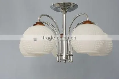 New White Glass shade Lamp