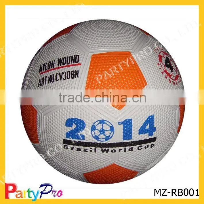 rubber football for football game soccer ball