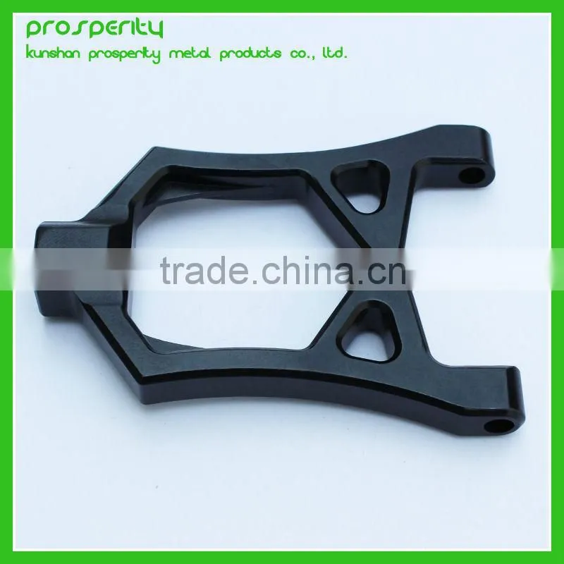 aluminum anodized spare parts with cnc milling processing