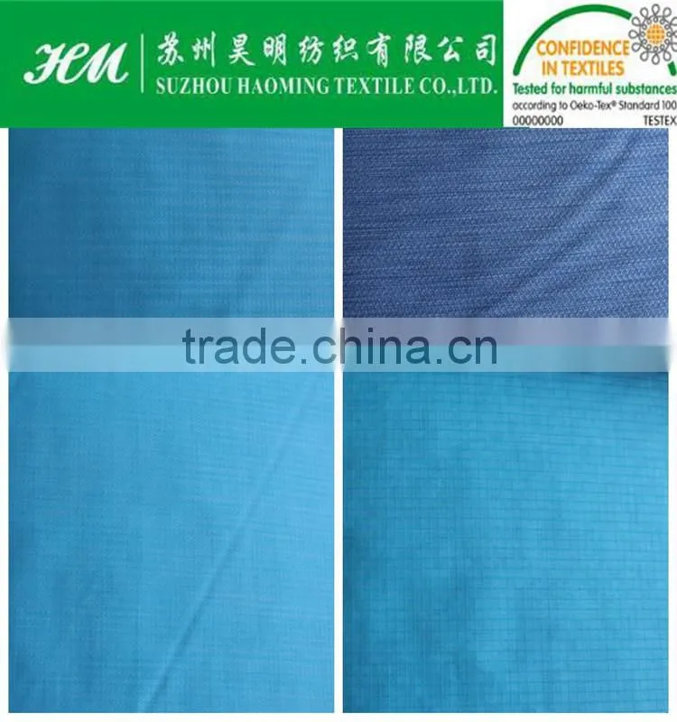 380t Nylon polyester stripe interwoven fabric
