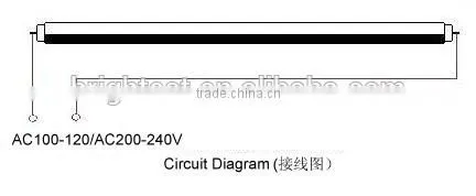 18W LED Tube Light,1.2m 18W Tube T8