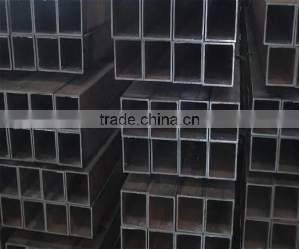 38*38mm small diameter black steel square tubes