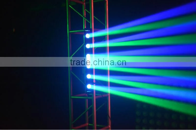LED mini moving light 6x10w Cree LED with quad RGBW color