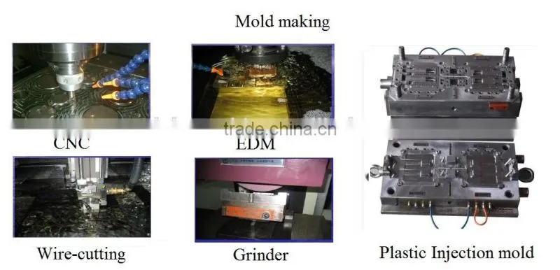 OEM factory Mini Plastic Fan Blade Mould with 3 Blades 4 Blades 5 Blades