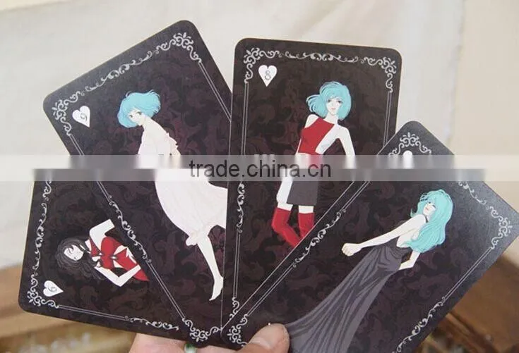 Customized UV Resistant Printing Paper Material Cheap Playing Card,Wholesale and retail children kids playing cards ---DH20657