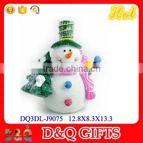 Home decoration snowman figure
