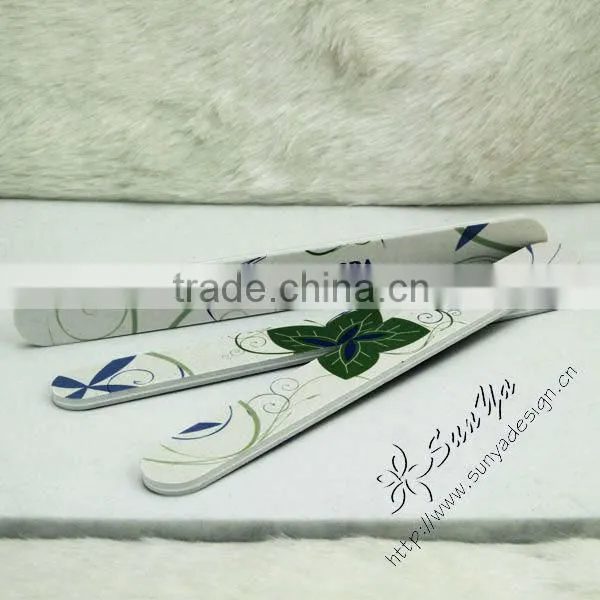 Black color printed nail file