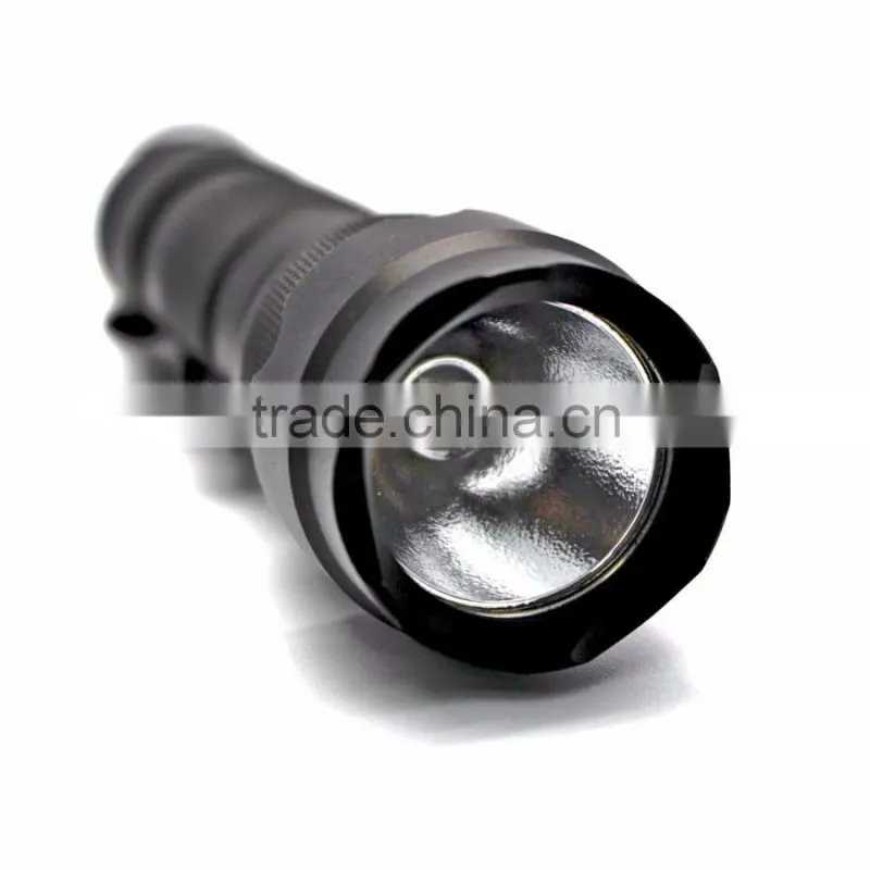 Soshine TC4 LED 900lm 7-Mode White Control Tactical Flashlight- Black (1 x 18650)