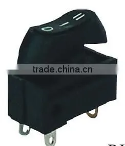 CNGAD RK2 series on-off-on 250V Rocker Switch (mini rocker switch,RK2 boat switch)(RK2-33)