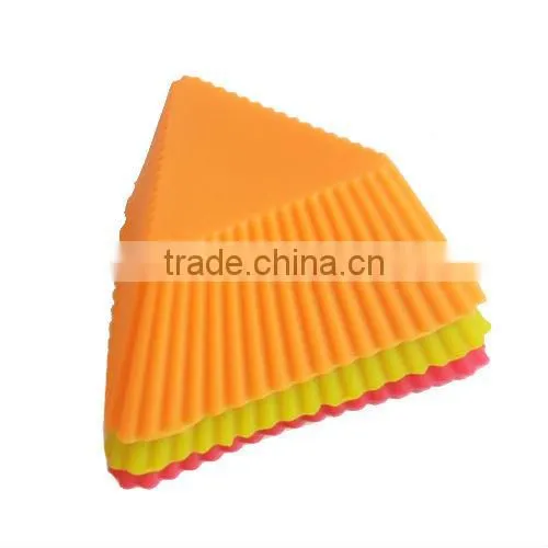 triangle shaped silicone cake mould bakeware/kitchenware