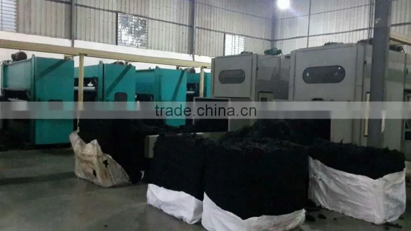 Needle punching nonwoven polyester felt fabric