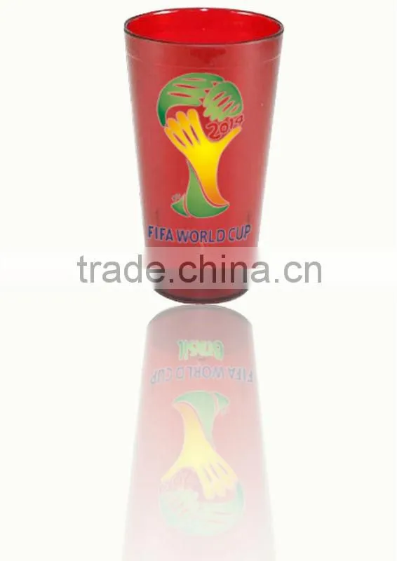 2015 World Cup promotion plastic cup for souvenir
