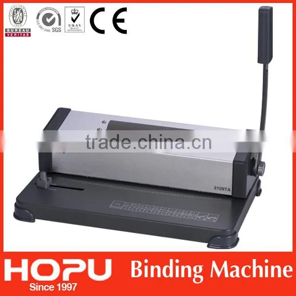 office high quality low price binding machine spiral wire binding machine manual automatic