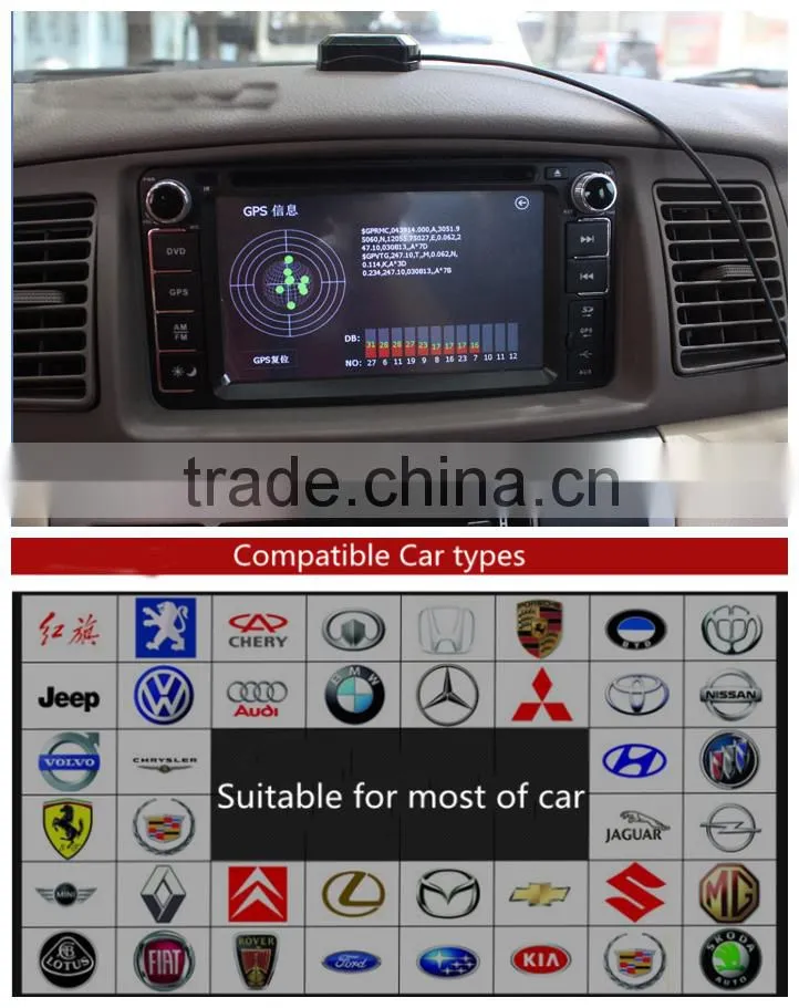 GPS Antenna Car with Two Amplification DVD Navigation GPS Active Antenna 3m Meters SMA Interface FZ0391