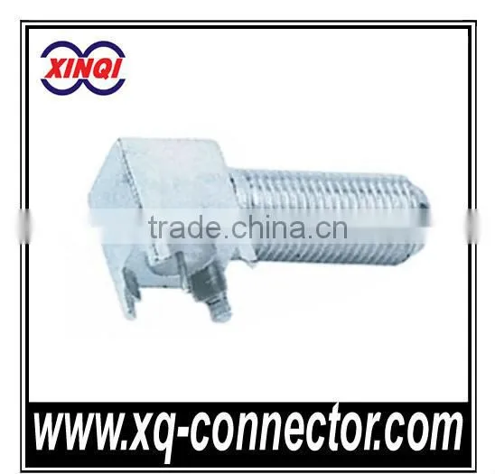 Four Feet F Female F Type Connector PCB Mount