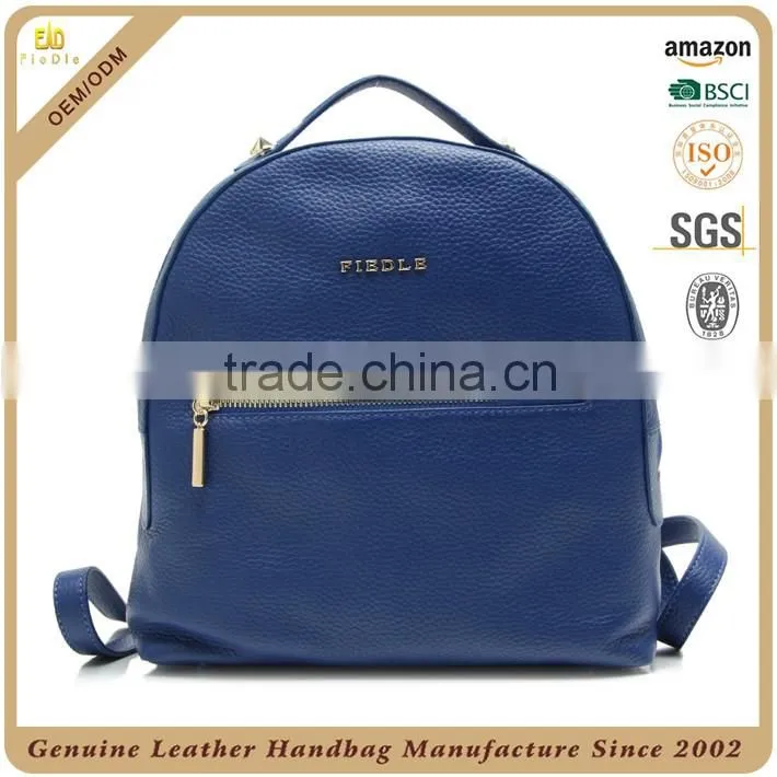 CSYH299-0012016 trending product genuine leather backpack bags for girl