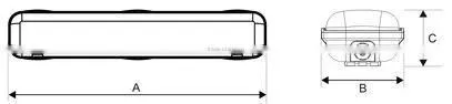 600mm IP65 Tri-Proof LED Tube