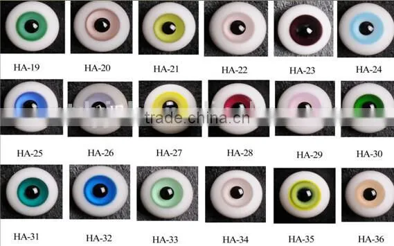 Wholesale realistic acrylic reborn doll eyes
