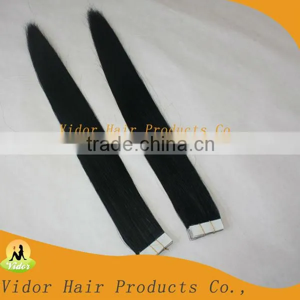Wholesale Brazilian Virgin Wavy Tape Hair Extensions