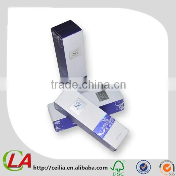 UV Spot Silver Oil Finishing Foldable Paper Boxes Printing