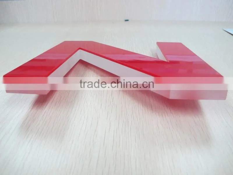 Delicate And Attractive Latest Acrylic Led Crystal Sign