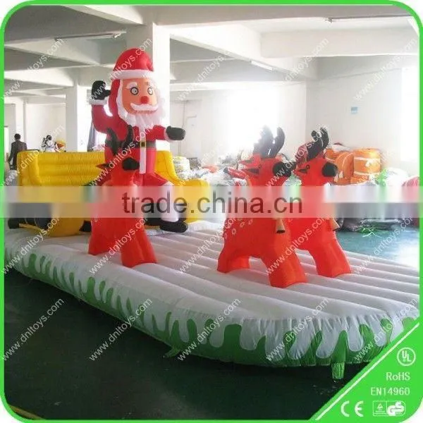 Hot Sale Christmas Decoration with inflatable animal toys for kids