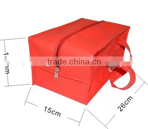 FACTORY sale red non woven cola cooler Bag beer bag
