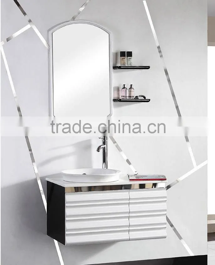 ROCH 8014 Best Price Used Hotel Furniture Upper Basin Bathroom Cabinet
