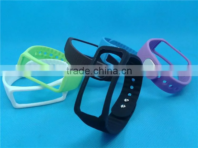 Hot selling Samsung Gear Fit R350 replacement silicone wristband(No Tracker chip)