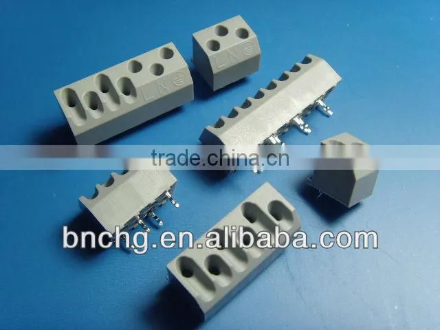 Spring-clamp Connection Terminal Block pitch 5.0mm