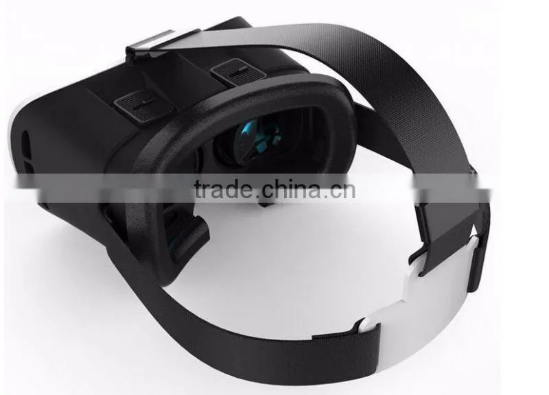 Most popular VR BOX Virtual Reality 3D glasses with headstrap,custom branded
