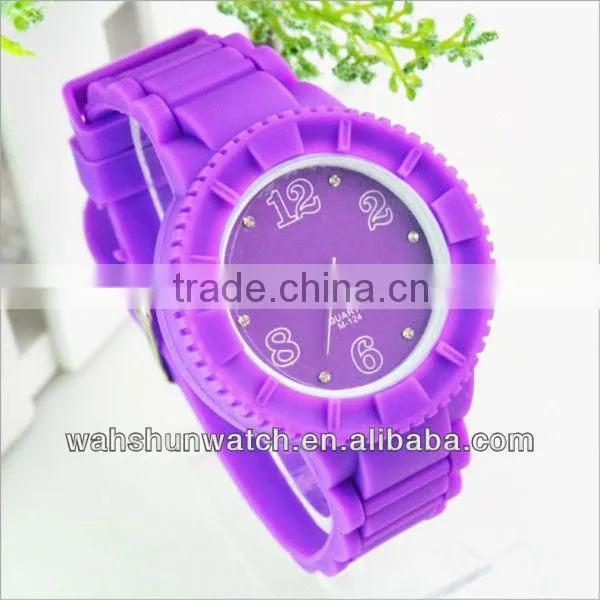 2013 Guangzhou Sports silicone gift watch/fashion silicone watch