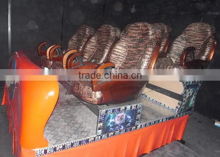 Appealing Cinema chair with back oscillator and buttock vibration